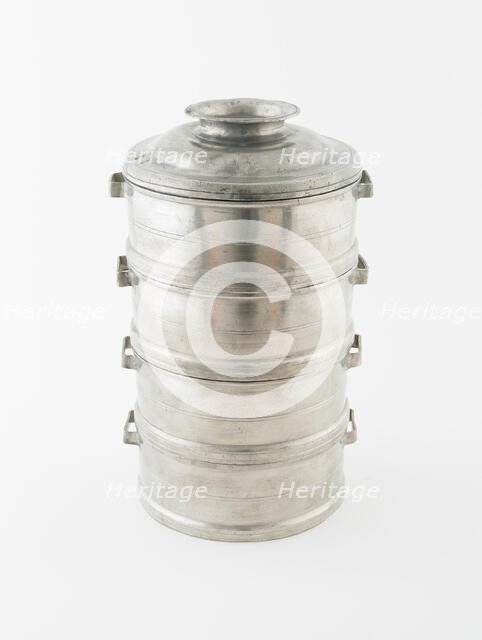 Sectioned Food Can, Southern Germany, 18th century. Creator: Unknown.