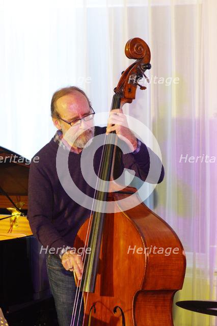 Drew Gress, Watermill Jazz Club, Dorking, Surrey, 3.12.1919. Creator: Brian O'Connor.