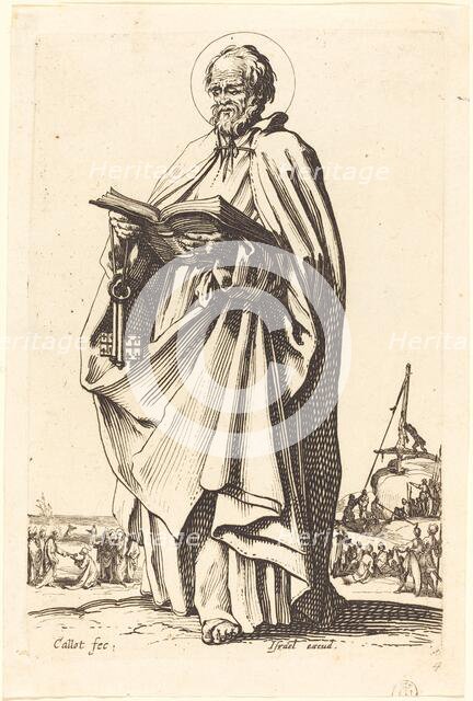 Saint Peter, published 1631. Creator: Jacques Callot.