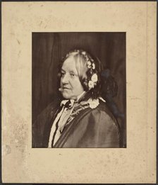 Portrait of an old woman, 1878-1896. Creator: Samuel Alexander Walker.