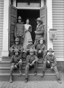 Boy Scouts, 1913. Creator: Harris & Ewing.