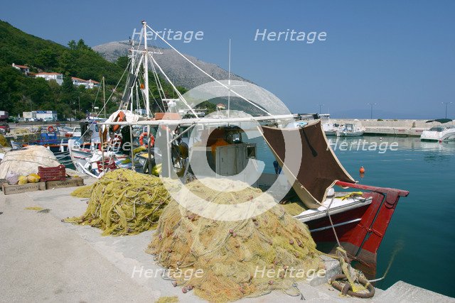 Harbour of Poros, Kefalonia, Greece
