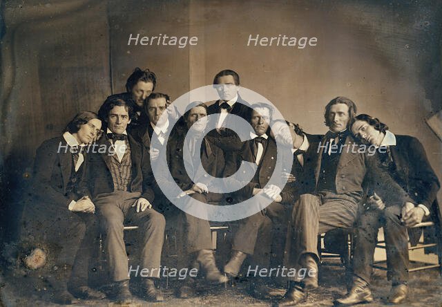 Hutchinson Family Singers, 1845. Creator: Unknown.