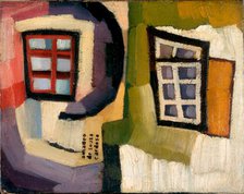 Windows of a Fisherman, c1915. Creator: Souza-Cardoso, Amadeo de (1887-1918).