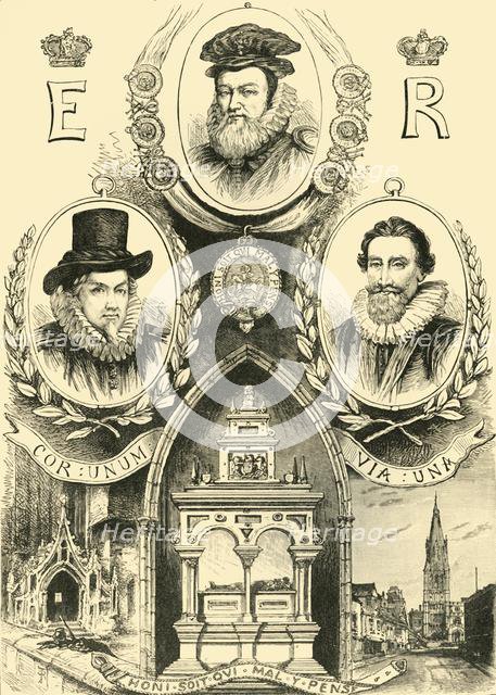 'Burghley Portraits', 1898. Creator: Unknown.