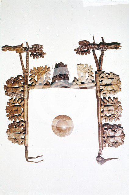 Riding outfit from Pazyryk, Altai Mountains, USSR, 5th century BC-4th century BC.  Artist: Unknown.