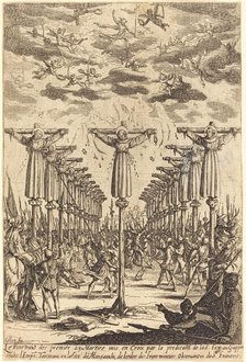 The Martyrs of Japan, c. 1627/1628. Creator: Jacques Callot.
