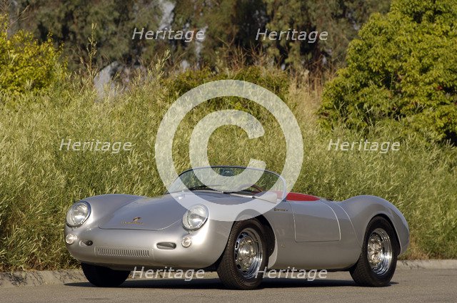 1956 Porsche Spyder - James Dean replica. Artist: Simon Clay.