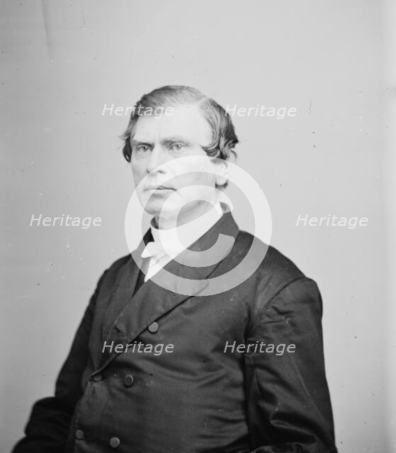 Bishop (Matthew) Simpson, between 1855 and 1865. Creator: Unknown.