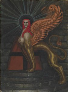 The Sealed Door, 1926. Creator: Nikolay Kalmakov.