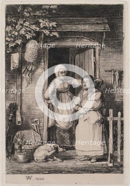 The Cottage Door, 1820. Creator: David Wilkie.