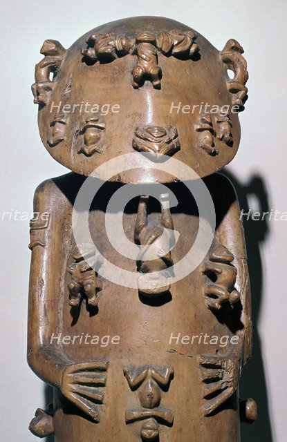 Polynesian statuette of Tangaroa-up-in-the-sky. Artist: Unknown