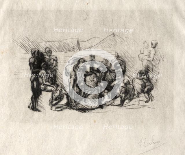 La Ronde, 1883?. Creator: Auguste Rodin (French, 1840-1917).