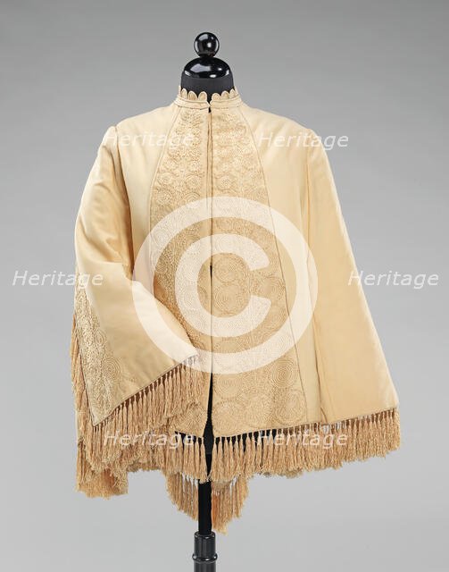 Jacket, French, 1865-70. Creator: Dieulafait & E Bouclier.