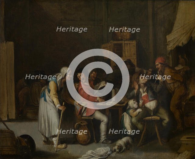 Beggar Woman in a Tavern. Creator: Willem van Herp.