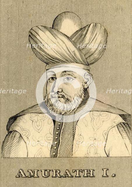 'Amurath I', (1319-1389), 1830. Creator: Unknown.