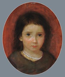 Daughter of William Page (Possibly Anne Page), ca. 1837-38. Creator: William Page.