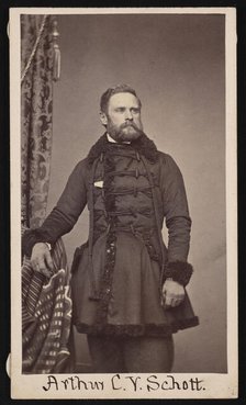 Portrait of Arthur Carl Victor Schott (1814-1875), Before 1875. Creator: Unknown.