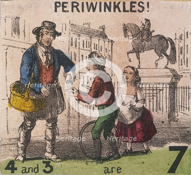 'Periwinkles!', Cries of London, c1840. Artist: TH Jones