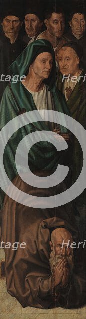 Panel of the Fishermen. The Adoration of Saint Vincent, c 1450. Creator: Gonçalves, Nuno (active 1445-1480).