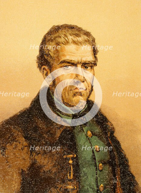 Portrait of Jerónimo Merino Cob, known as "el Cura Merino" (The Priest Merino) (1769-1844), 1889. Creator: Unknown.