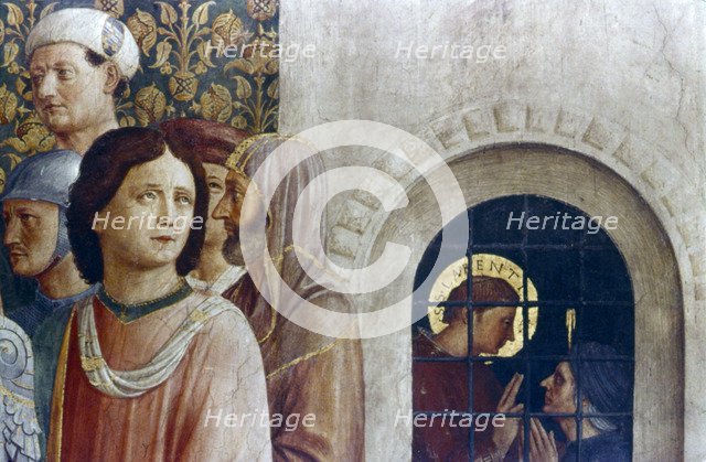 The Judgement of St Laurence' (detail), mid 15th century. Artist: Fra Angelico