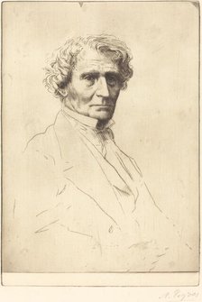 Hector Berlioz. Creator: Alphonse Legros.