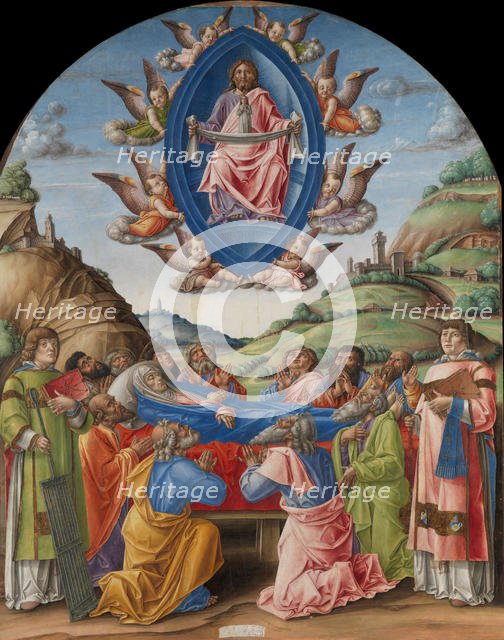 The Death of the Virgin, 1485. Creator: Bartolomeo Vivarini.