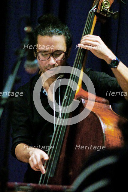 Ricardo Rodriguez, Watermill Jazz Club, Dorking, Surrey, Jan 2016. Artist: Brian O'Connor.