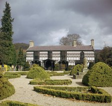 Timber-framed black and white house, 18th century. Artist: Unknown