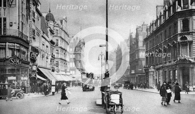 Oxford Street, London, 1926. Artist: Unknown