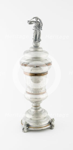 Tailors' Guild Cup, Northern Germany, 1632. Creator: Unknown.