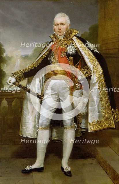 Claude Victor-Perrin, First Duc de Belluno (1764-1841), Marshal of France. Artist: Gros, Antoine Jean, Baron (1771-1835)