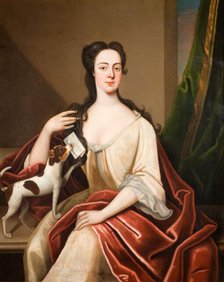 Portrait of Barbara Lister, 1740-1750.  Creator: Unknown.