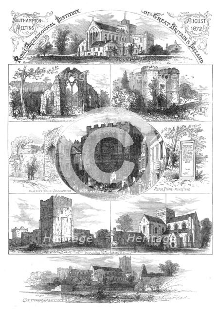 Royal Archaeological Institute of Great Britain & Ireland, 1872. Creator: Unknown.