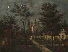 The Cameldolites' Monastery at Bielany near Krakow, c1860. Creator: Teodor Baltazar Stachowicz.