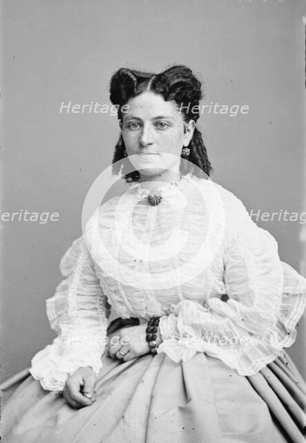 Mrs. Van Zandt, between 1855 and 1865. Creator: Unknown.