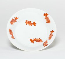 Dish with Ten Fish, Qing dynasty (1644-1911), Yongzheng peirod (1723-1735). Creator: Unknown.