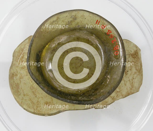 Foot of a Vessel, Coptic, 4th-early 5th century. Creator: Unknown.