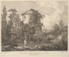 Second View of Charenton near Paris, mid to late 18th century. Creator: Peter Paul Benazech.