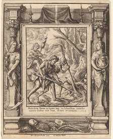 When Adam Delved, 1651. Creator: Wenceslaus Hollar.