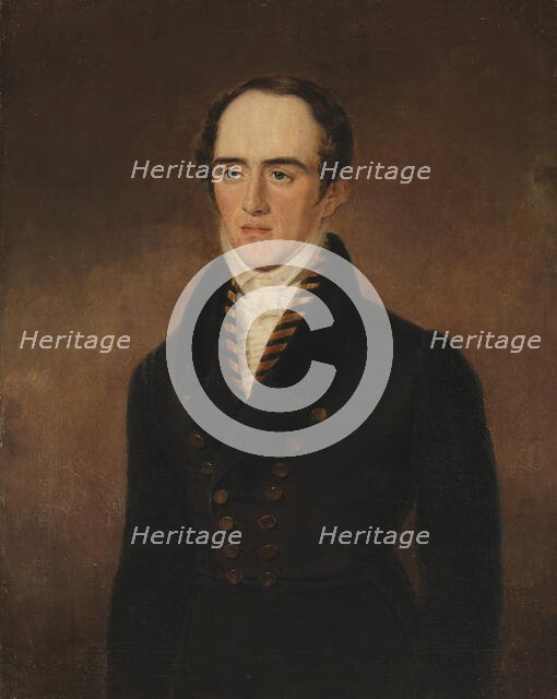 Portrait of Carl Gustaf Mannerheim, 1823-1825. Creator: Gustaf Wilhelm Finnberg.