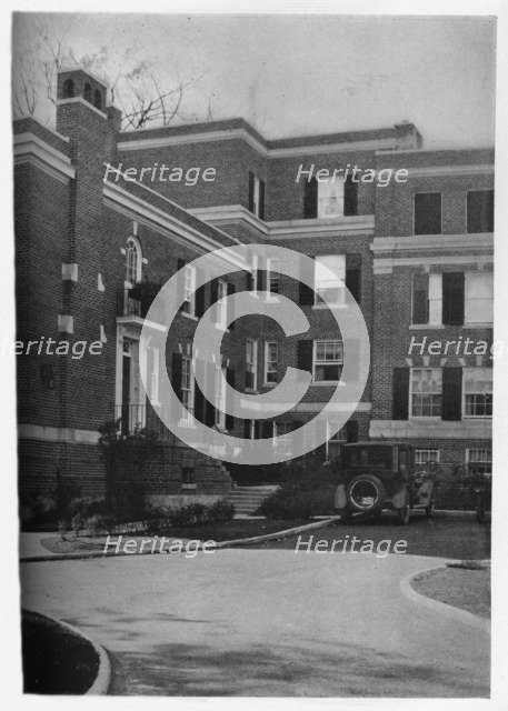 Detail, Chelsea Place, Montreal, Canada, 1926. Artist: Unknown.