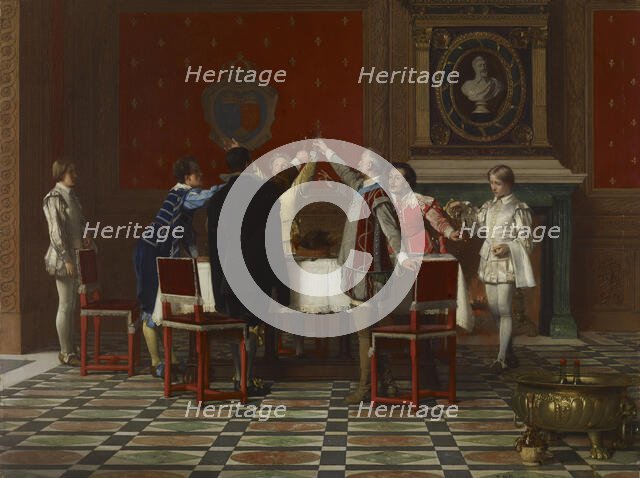 The Health of the King, c1861. Creator: Florent Willems.