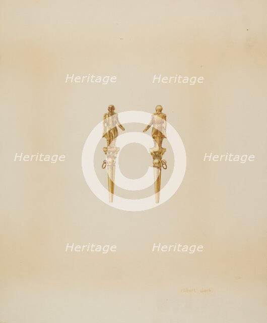 Watch Key, c. 1938. Creator: Robert Clark.