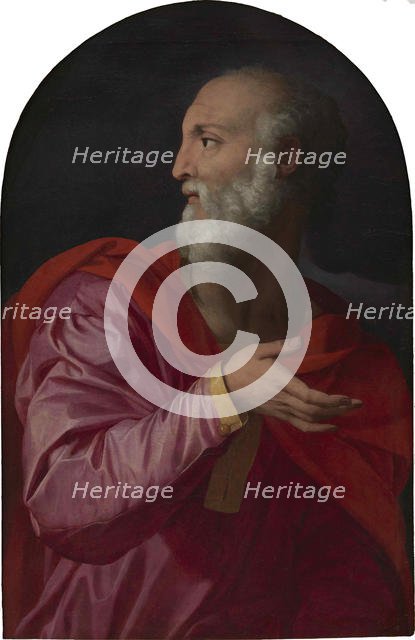 Saint Cosmas, c. 1544. Creator: Bronzino, Agnolo (1503-1572).