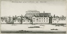 Palace of Whitehall from the River Thames, Westminster, London, c18th century(?). Artist: Unknown.
