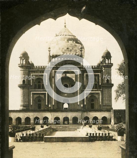 Safdarjung's Tomb, Delhi, India, c1909.  Creator: George Rose.
