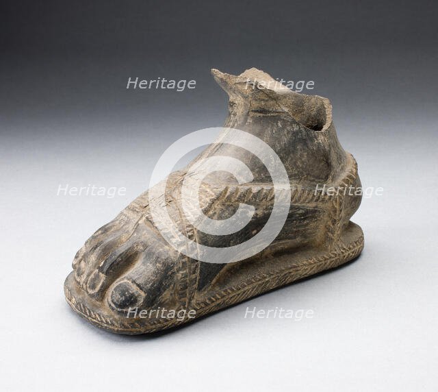 Drinking Vessel in the Form of a Foot, A.D. 1200/1450. Creator: Unknown.