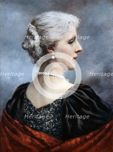 Marie Henriette, Queen of the Belgians, late 19th-early 20th century. Artist: Unknown